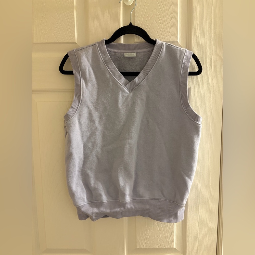 Light Blue XS TNA CozyAF Sweater Vest
